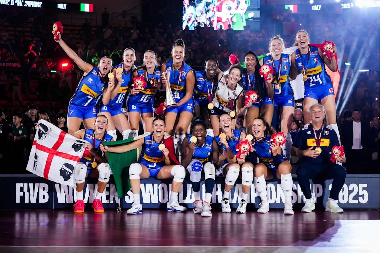 Жіноча збірна Італії – чемпіон світу / volleyballworld.com