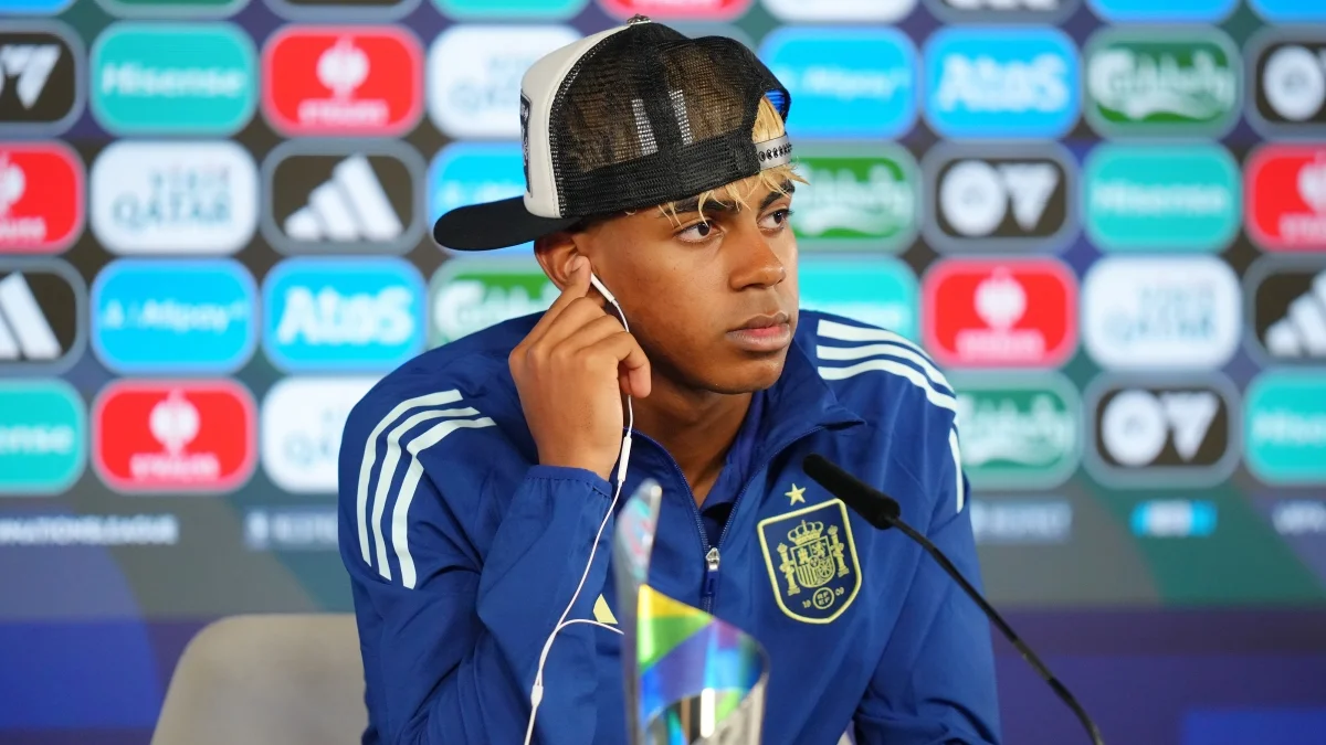 Ламин Ямаль в сборной Испании / фото: Getty Images