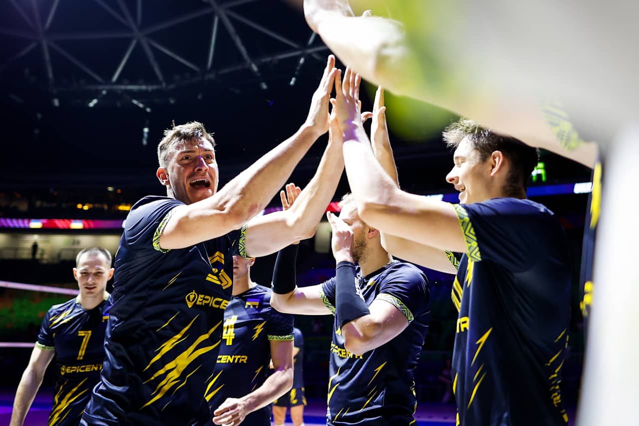 Сборная Украины по волейболу / volleyballworld.com