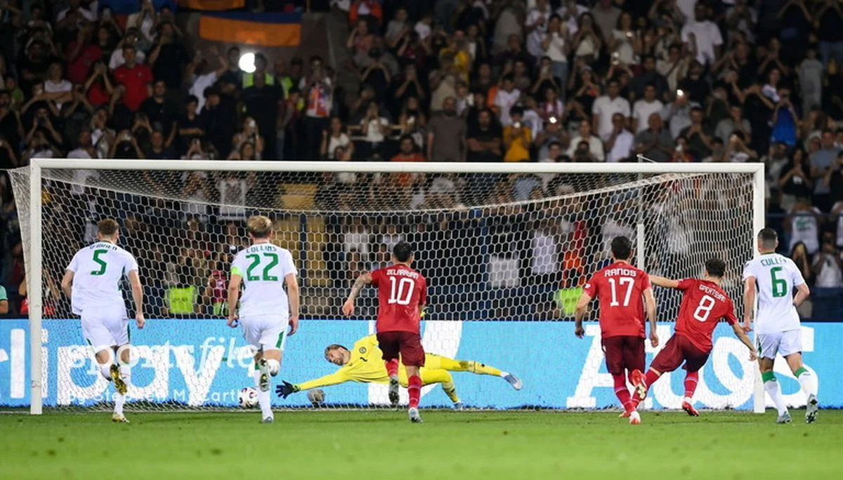 Армения – Ирландия / Sportsfile