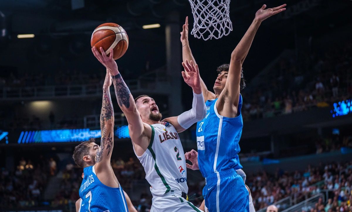 Греция оказалась лучше Литвы / fiba.basketball