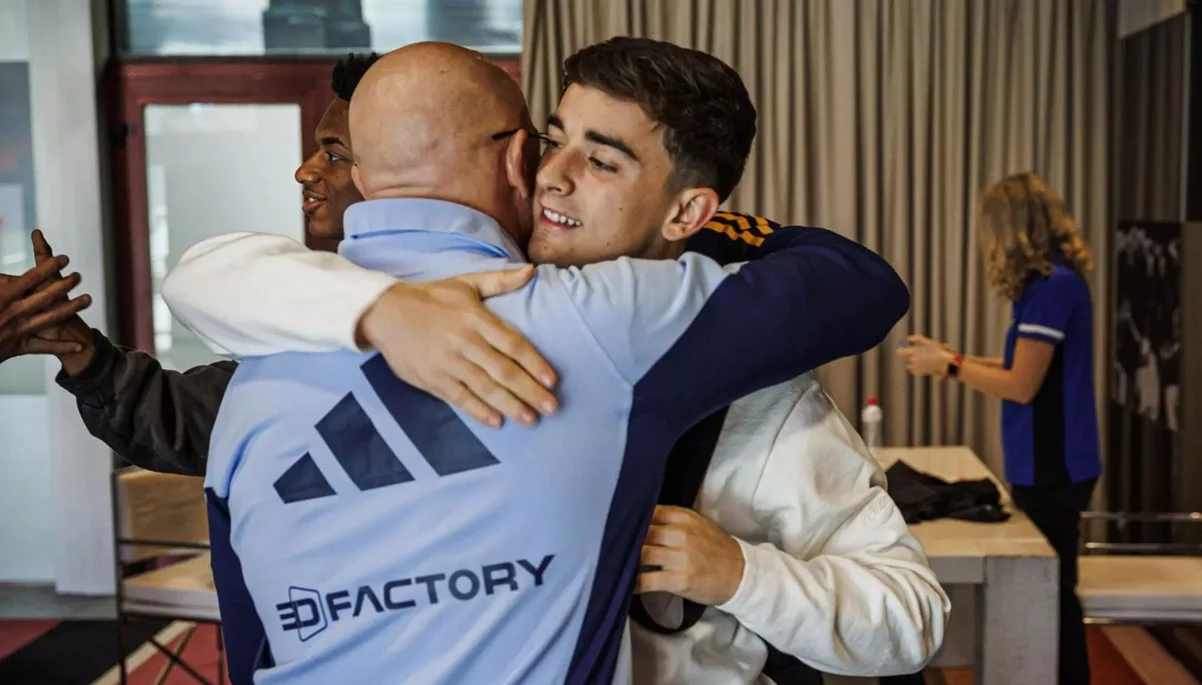 Де ла Фуенте та Гаві  / фото: Pablo Garcia/RFEF / EFE