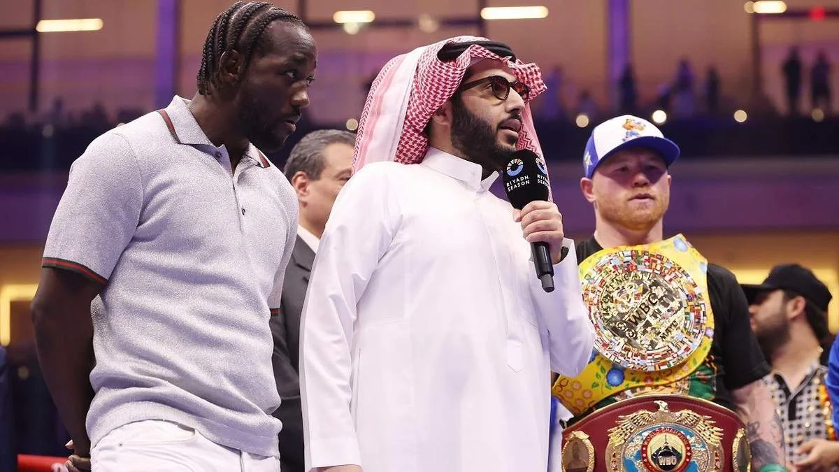 Кроуфорд, Туркі та Канело / Photo by Richard Pelham/Getty Images