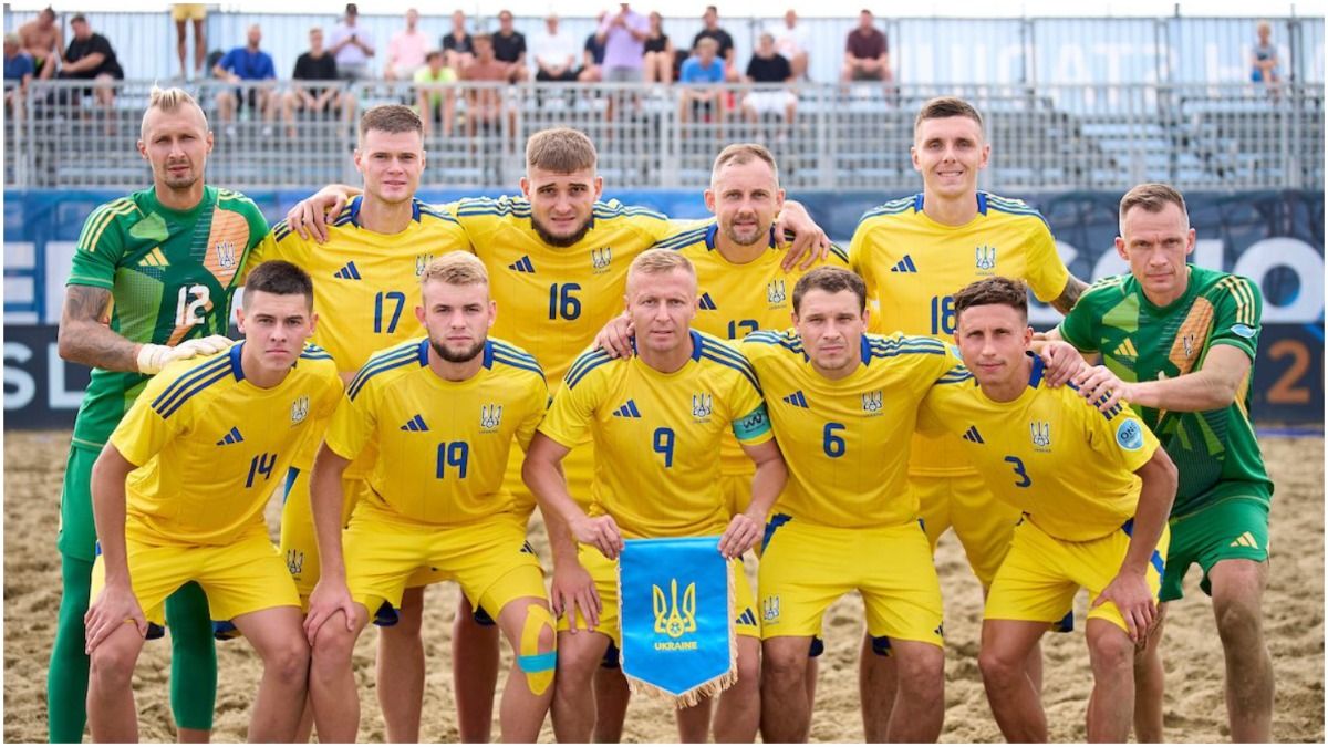 Сборная Украины по пляжному футболу / Фото: beachsoccer.org.ua