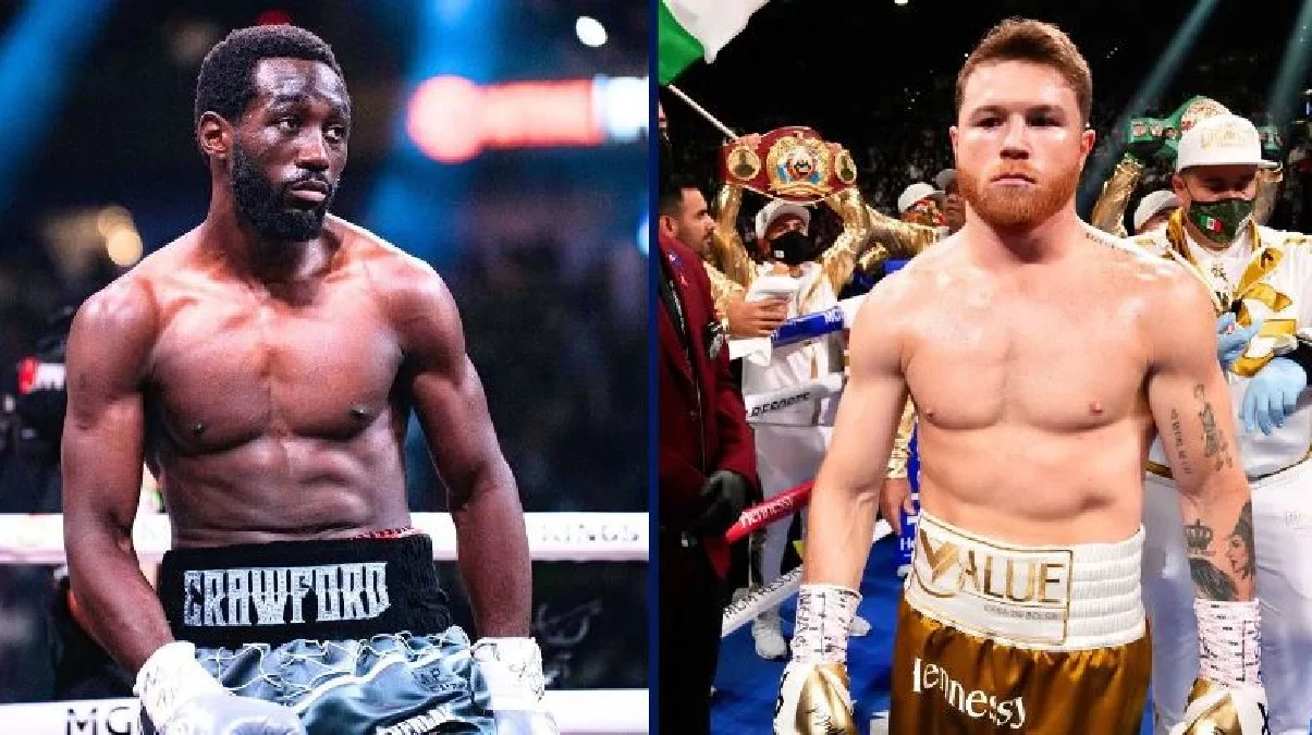 Канело – Кроуфорд / Фотоколаж з соцмереж