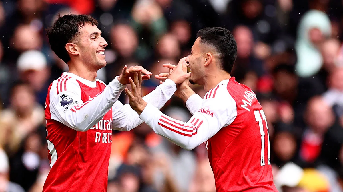 Арсенал – Ноттінгем Форест – 3:0 / HENRY NICHOLLS/AFP via Getty Images