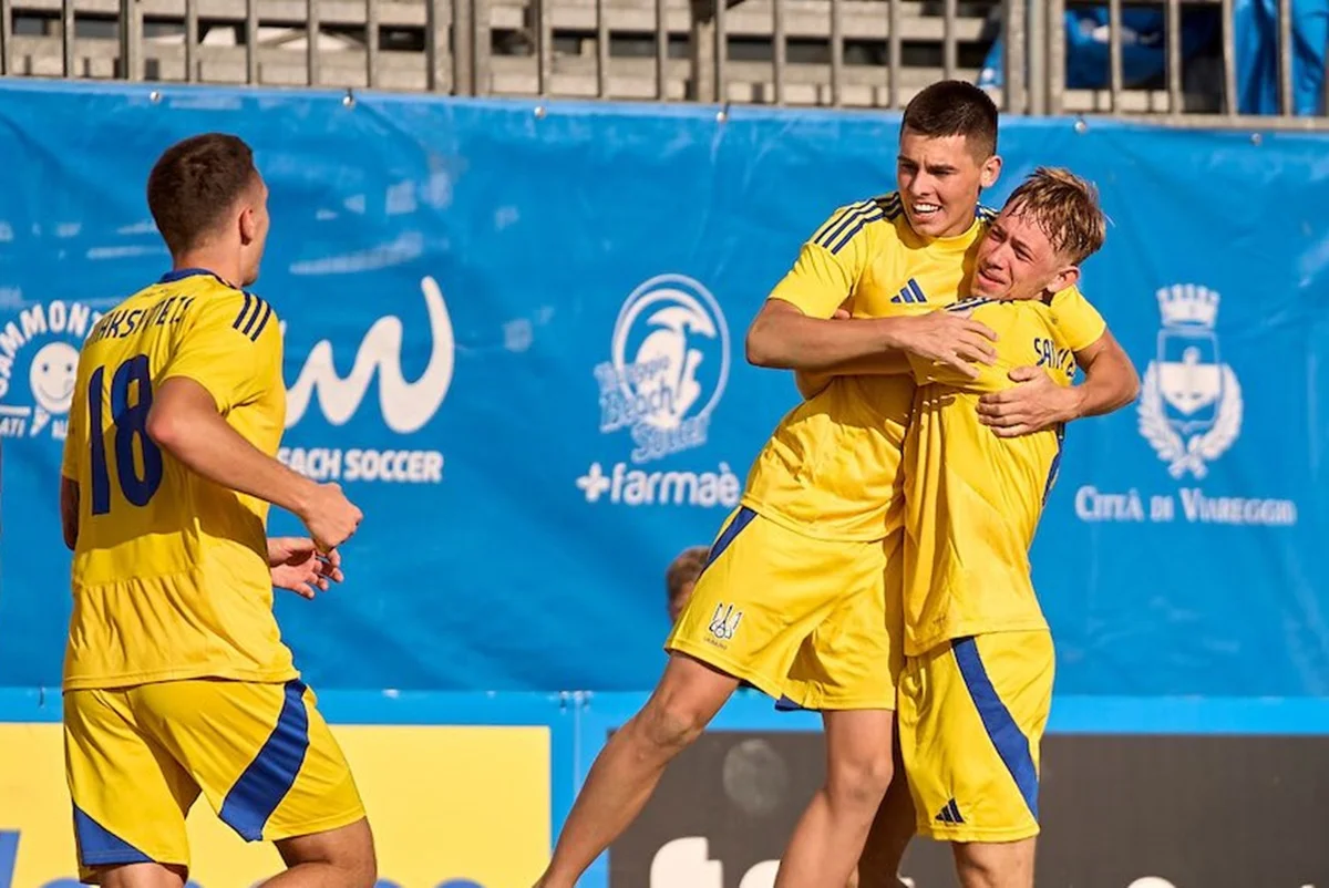 Українці поступилися італійцям / фото: Beachsoccer Association of Ukraine