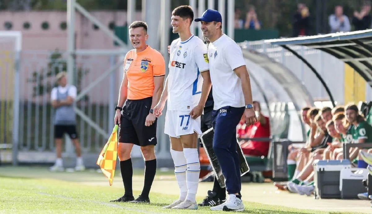 Владислав Бленуце дебютирует за киевское Динамо / ФК Динамо