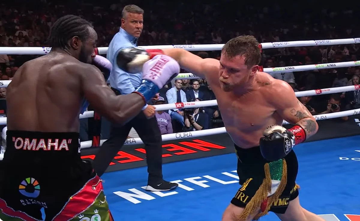 Теренс Кроуфорд та Сауль Канело Альварес / скріншот