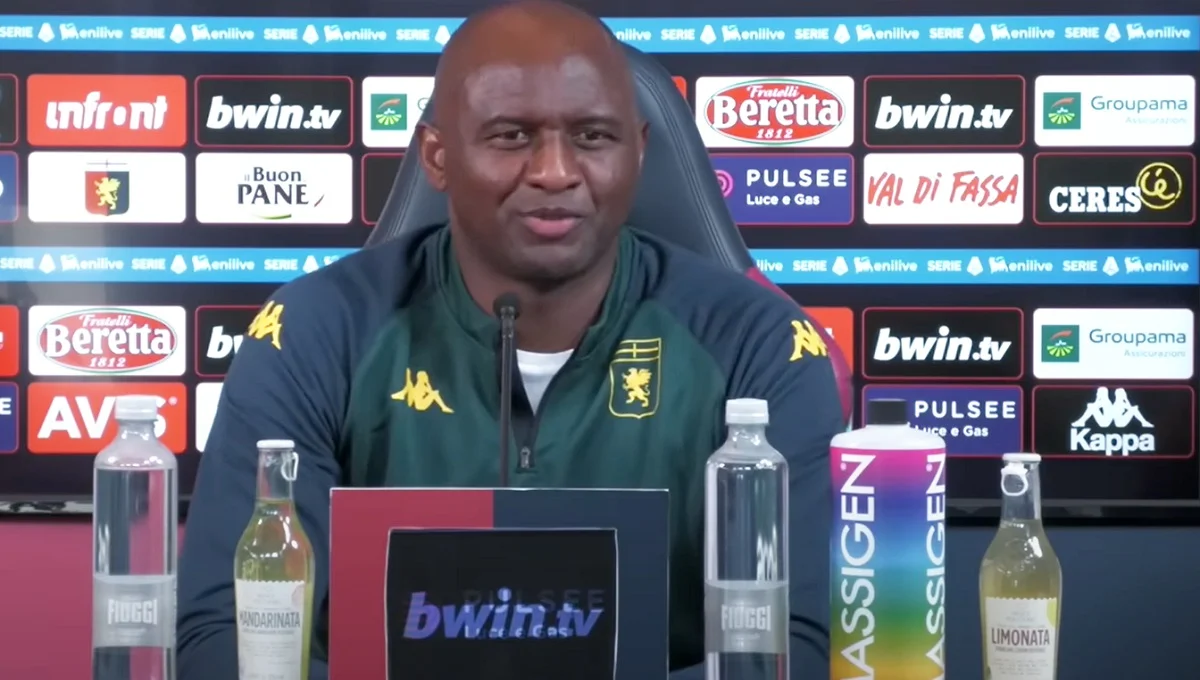 Патрик Виейра / Стоп-кадр из видео