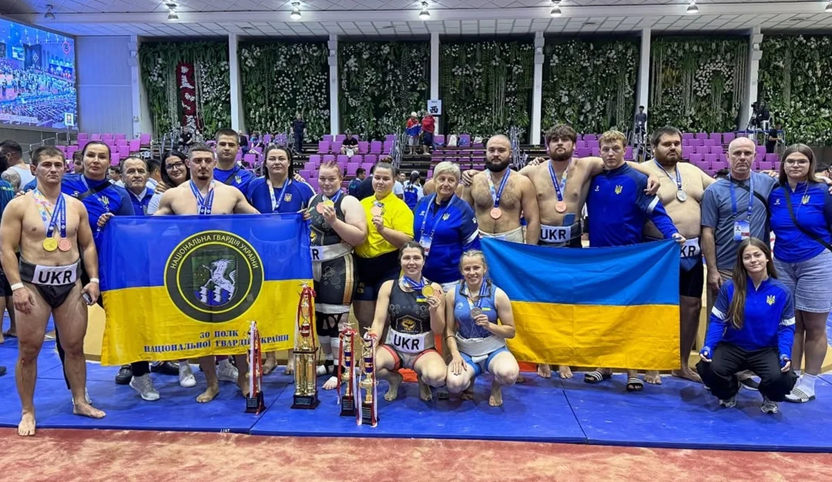 Збірна України з сумо на ЧС-2025 / Федерація сумо України