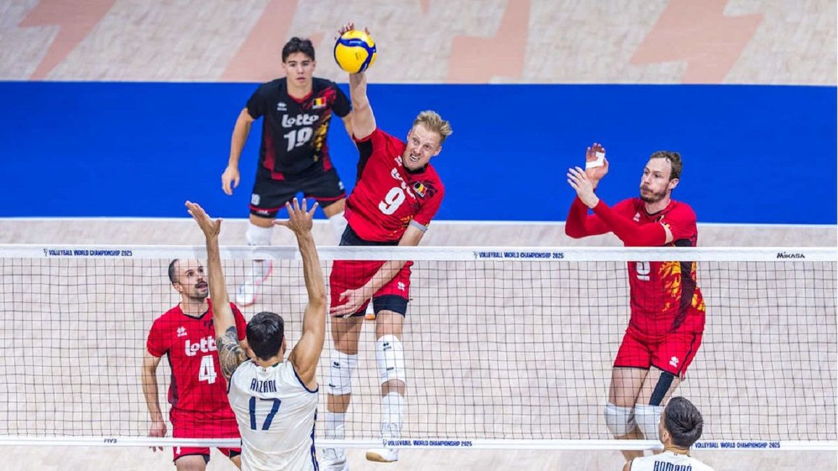 Італія – Бельгія / FIVB