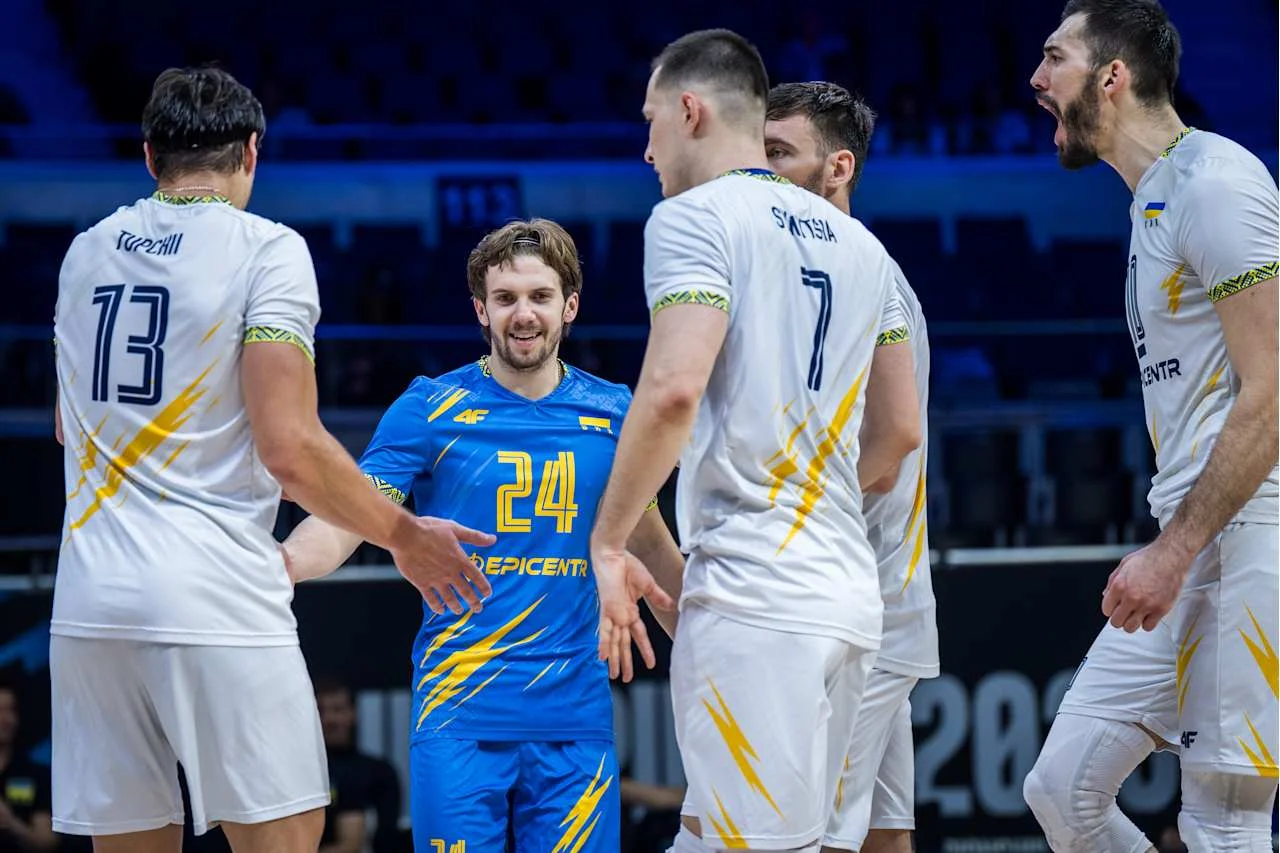 Мужская сборная Украины по волейболу / volleyballworld.com