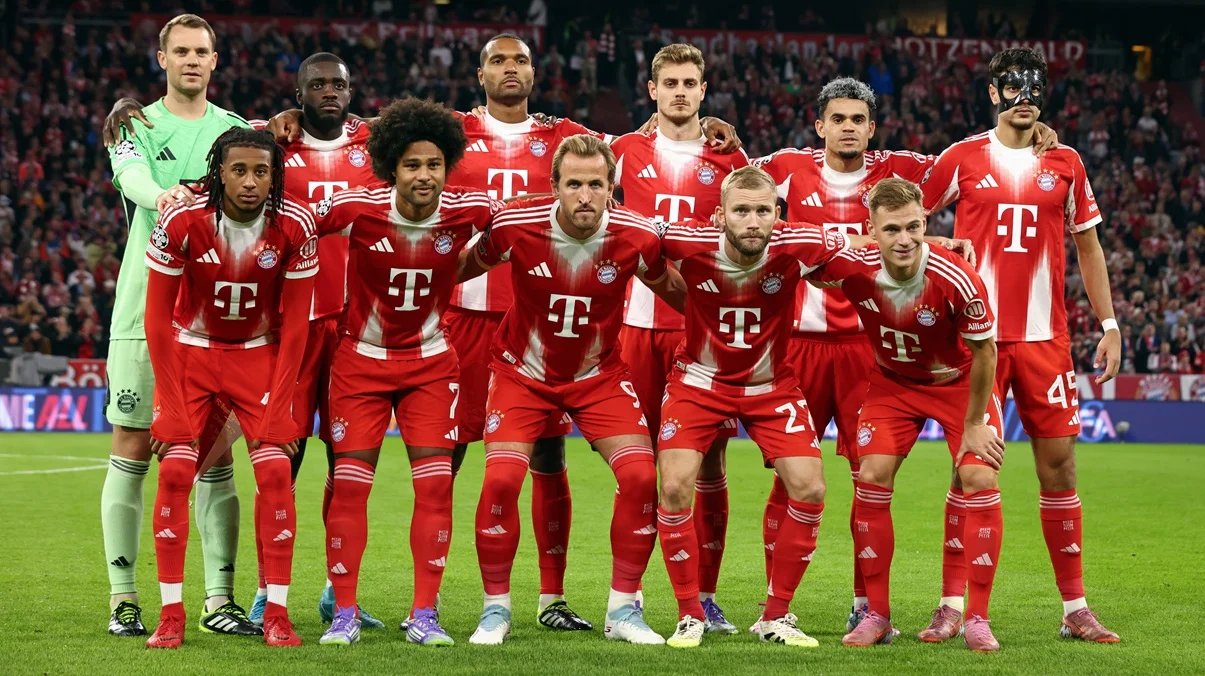 Игроки Баварии / фото: Stefan Matzke - sampics/Getty Images