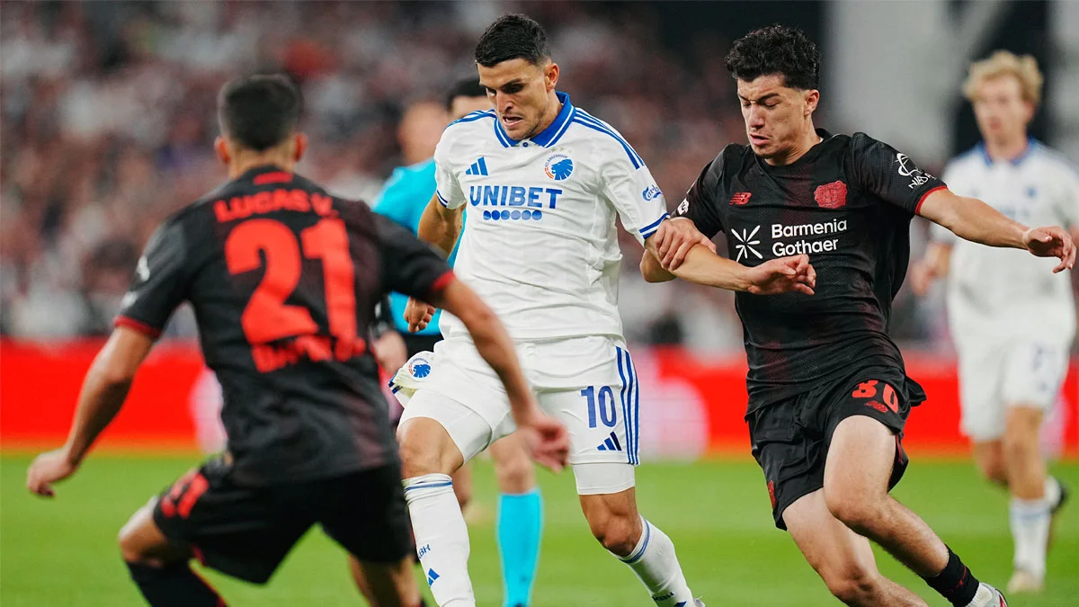 Копенгаген&nbsp;– Байєр&nbsp;– 2:2 / LISELOTTE SABROE/Ritzau Scanpix/AFP via Getty Images