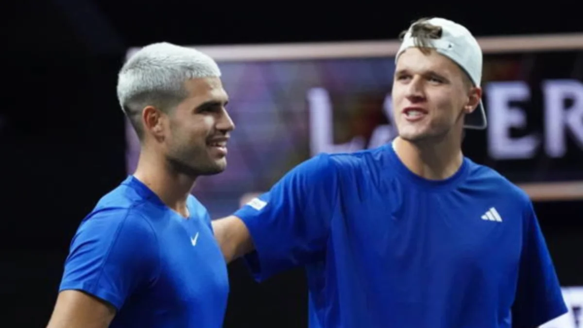 Карлос Алькарас та Якуб Меншик / IMAGO