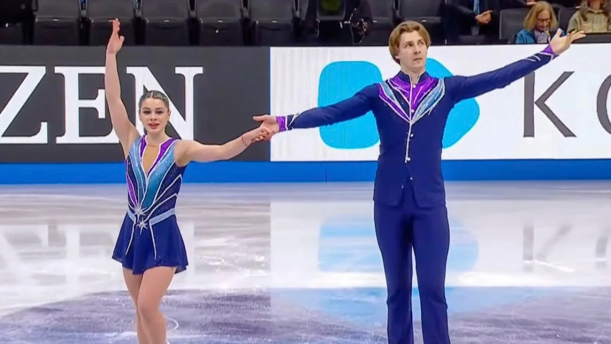 Софія Голіченко та Артем Даренський / Українська федерація фігурного катання на ковзанах