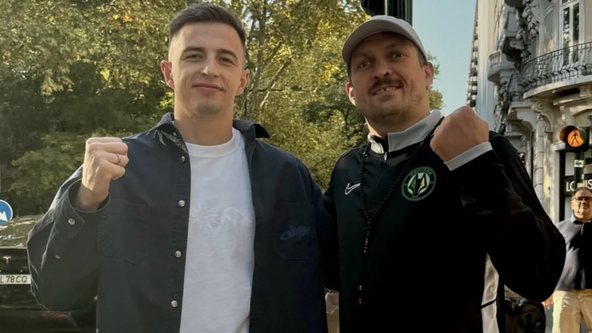 Трубін та Усик / фото: instagram.com/anatoliytrubin81