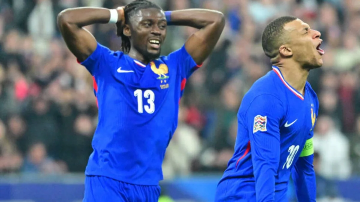 Ману Коне і Кіліан Мбаппе / IMAGO