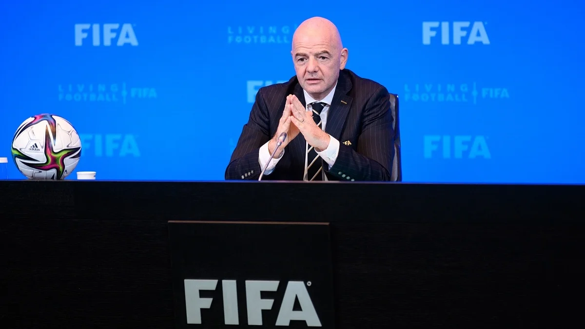 Президент ФИФА Джанни Инфантино / Getty Images