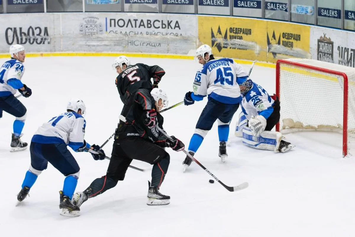Кременчук vs Сокіл: боротьби не вийшло / ХК Кременчук