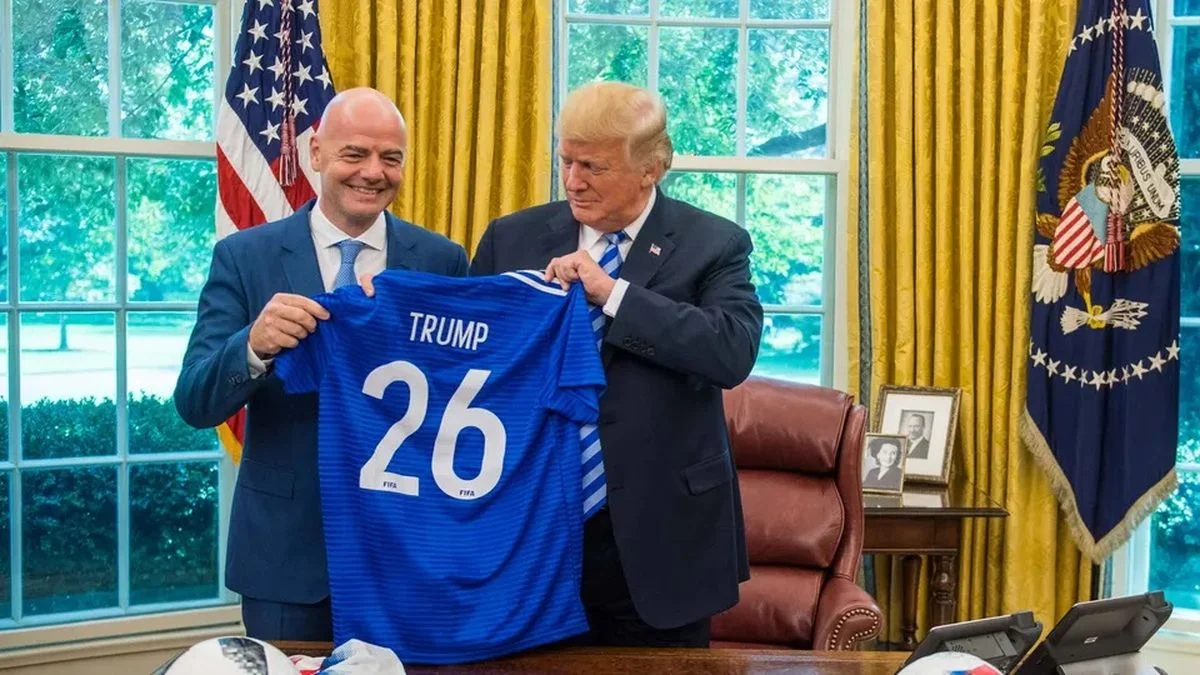 Инфантино и Трамп / Imago