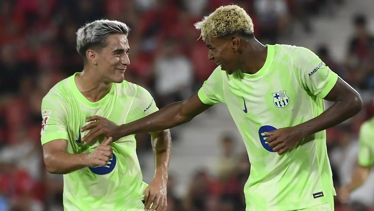 Гави и Ламин Ямаль / фото: EFE