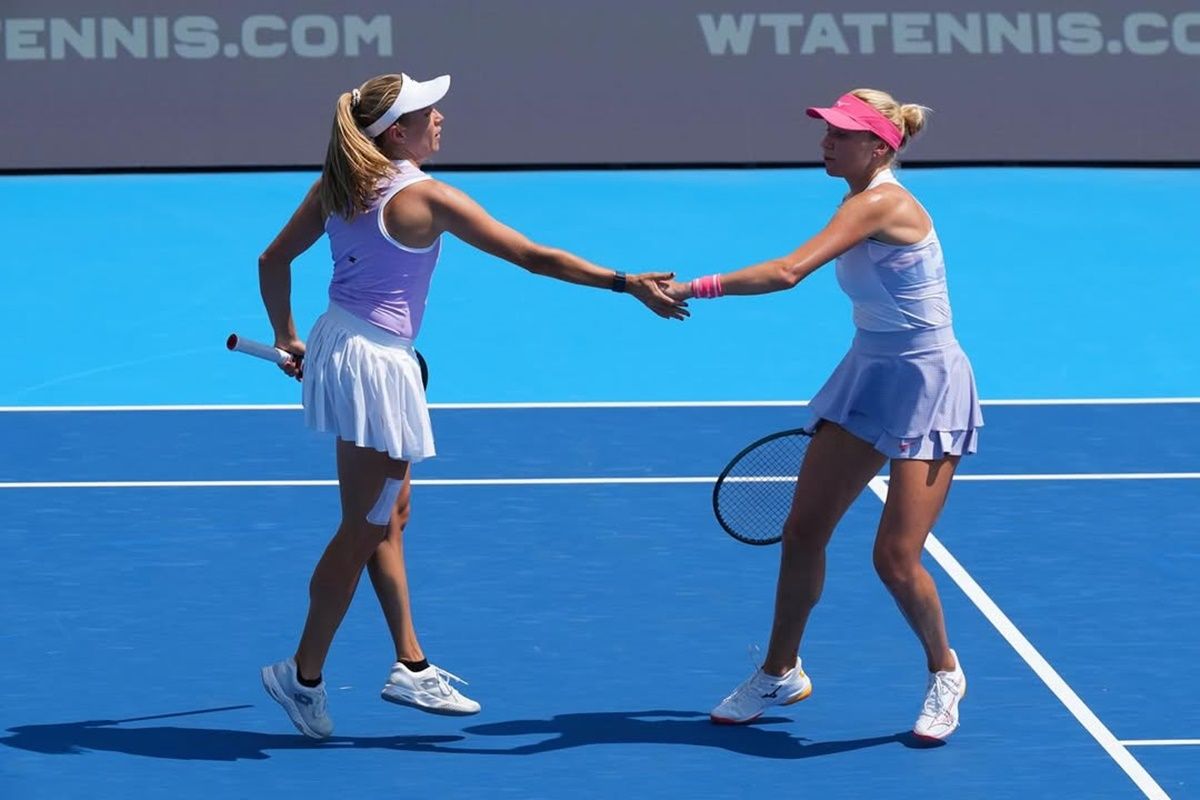 Эллен Перес и Людмила Киченок / фото: instagram.com/cincytennis