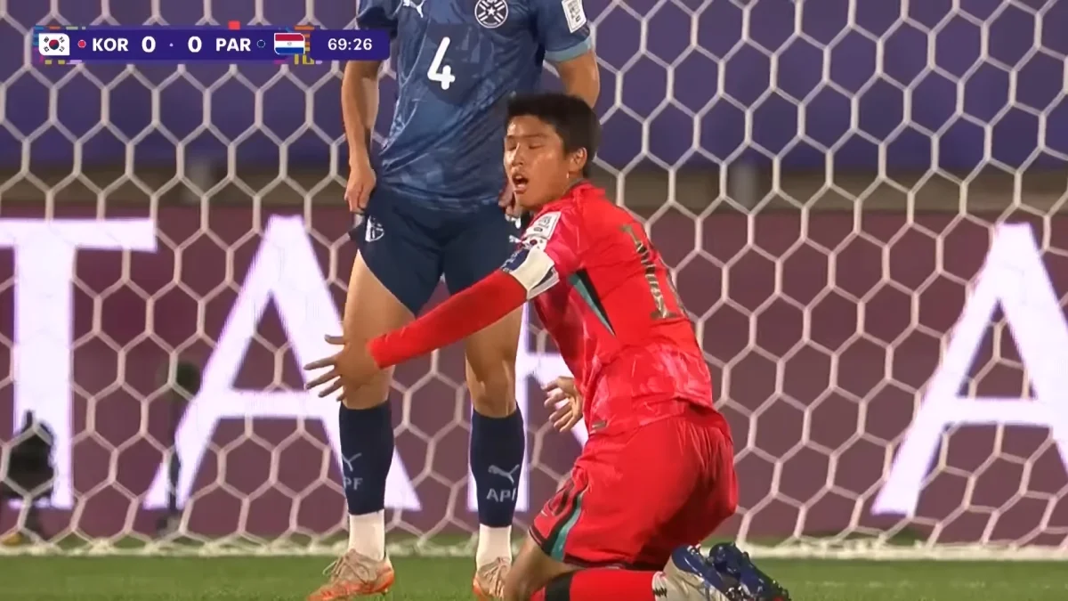 Южная Корея – Парагвай / Скриншот