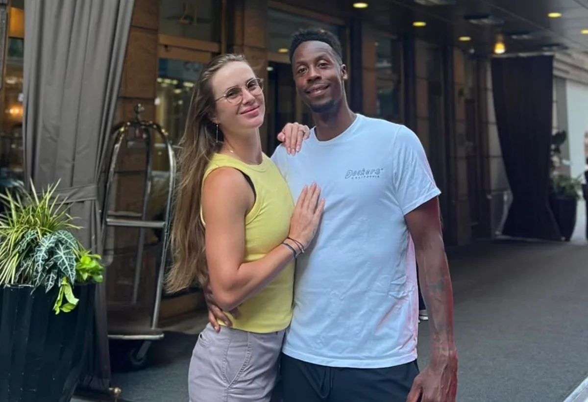 Еліна Світоліна та Гаель Монфіс / фото: instagram.com/iamgaelmonfils