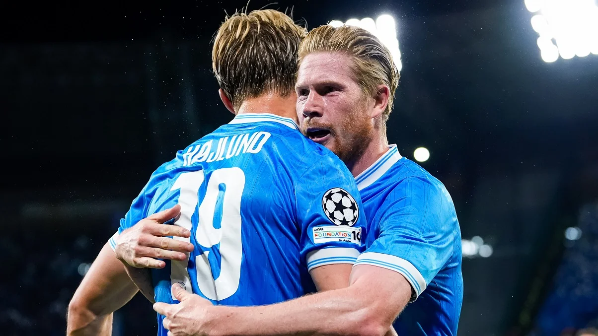 Наполи – Спортинг – 2:1 – видео голов и обзор матча / Photo by Giuseppe Maffia/NurPhoto via Getty Images