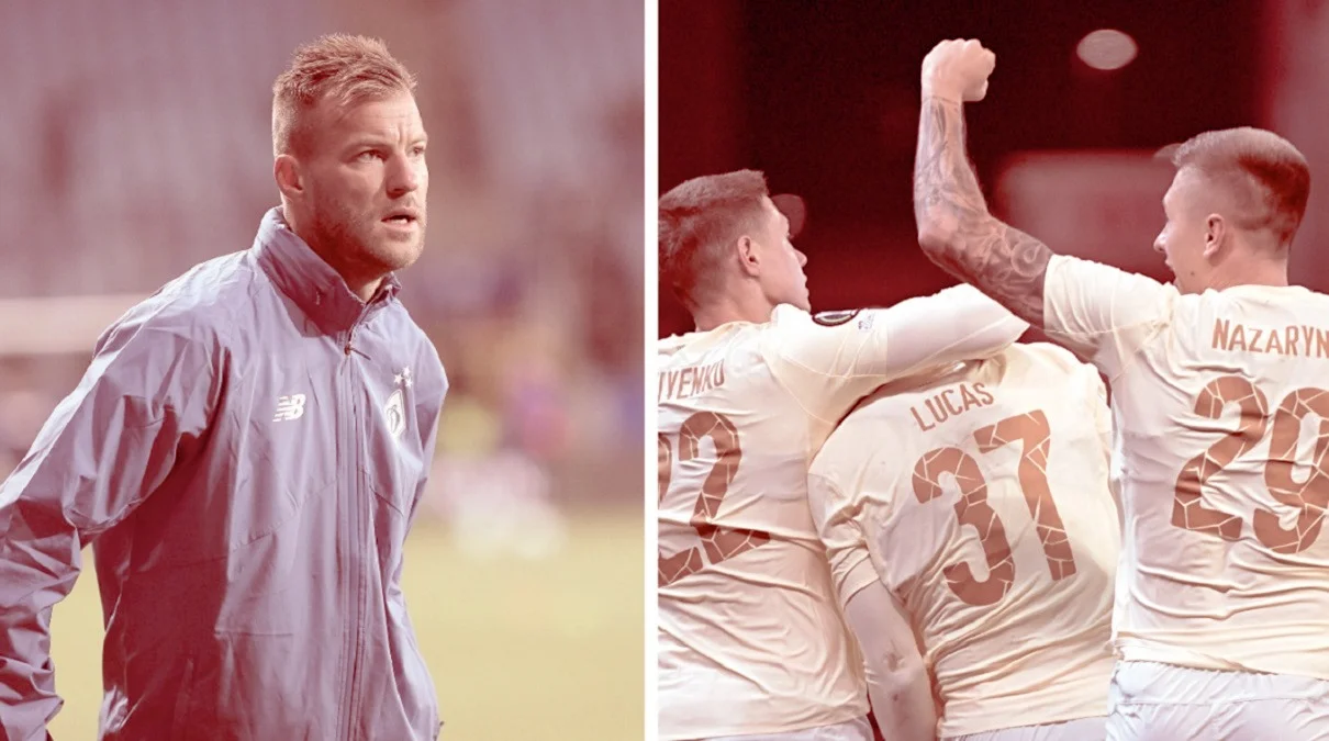 Ярмоленко і "гірники", такі різні емоції / Фото ФК Динамо та ФК Шахтар