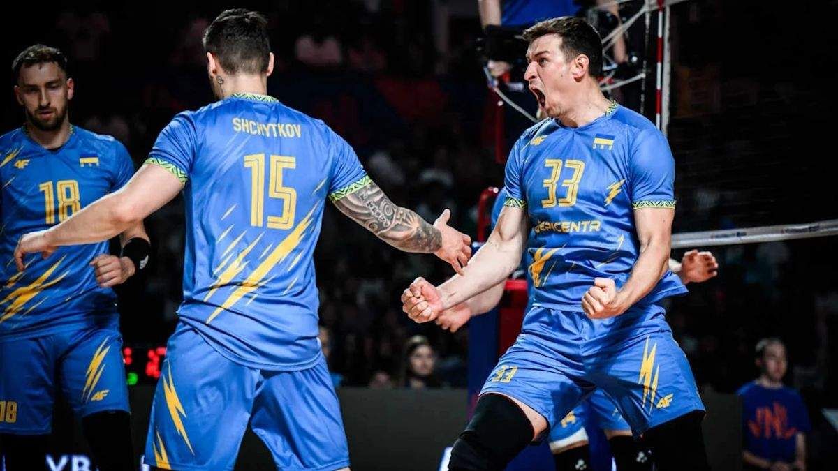 Мужская сборная Украины по волейболу / фото: CEV