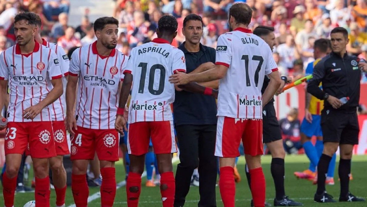 Мичел с подопечными / Сайт Ла Лиги