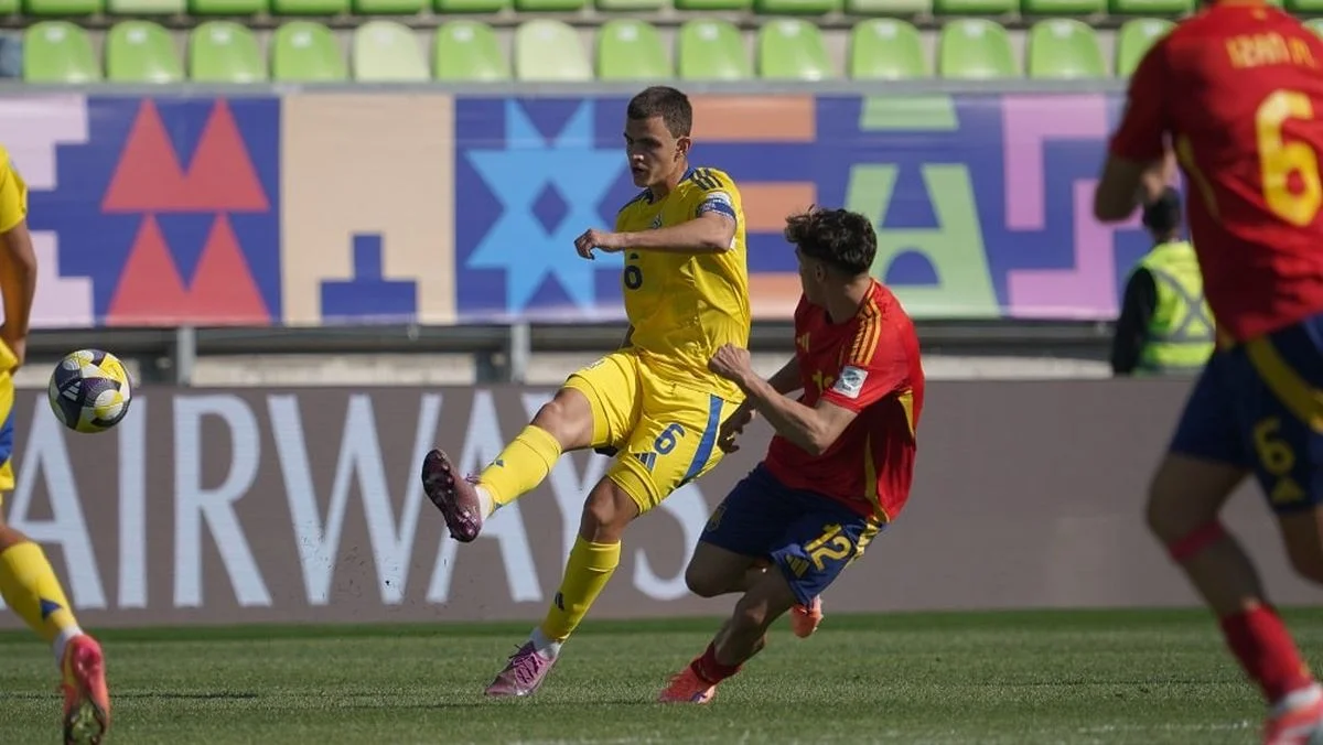 Фото к новости: Украина – Испания (U-20): Marca поставила оценки – лишь один игрок "желто-синих" получил больше одной звезды