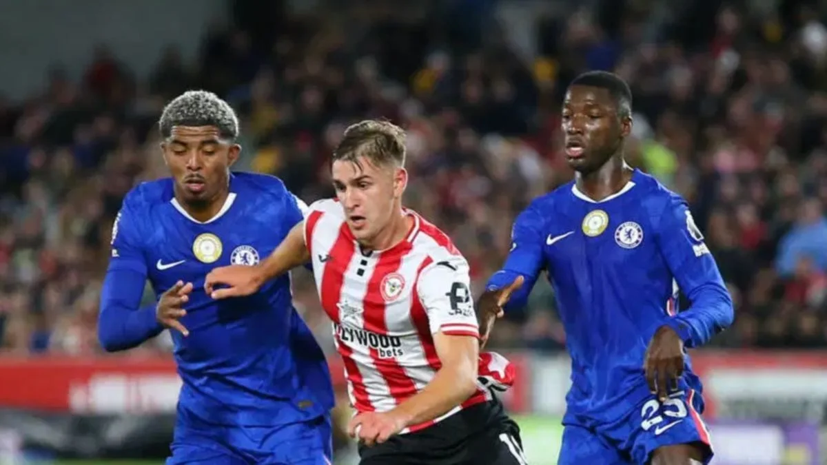 Ярмолюк в матче против Челси/ фото: IMAGO