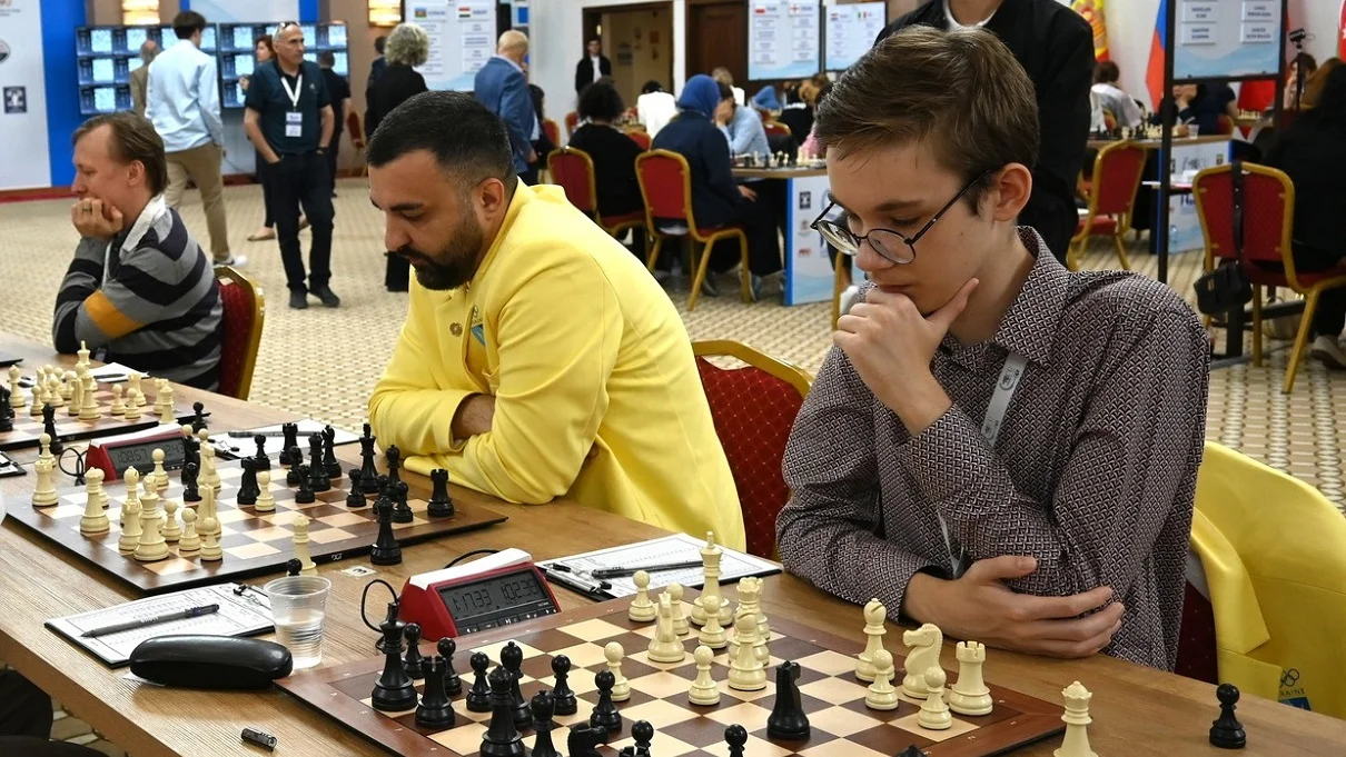 Гравці збірної України з шахів / Фото UCF