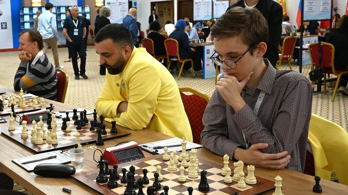 Гравці збірної України з шахів / Фото UCF