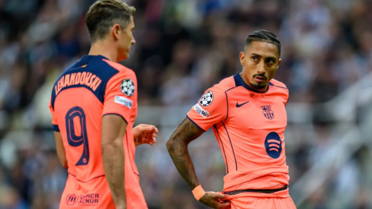 Левандовски и Рафинья / IMAGO