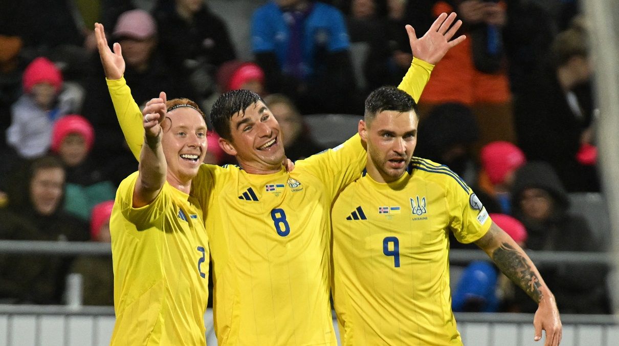 Исландия – Украина – видео голов / Photo by HARALDUR GUDJONSSON/AFP via Getty Images