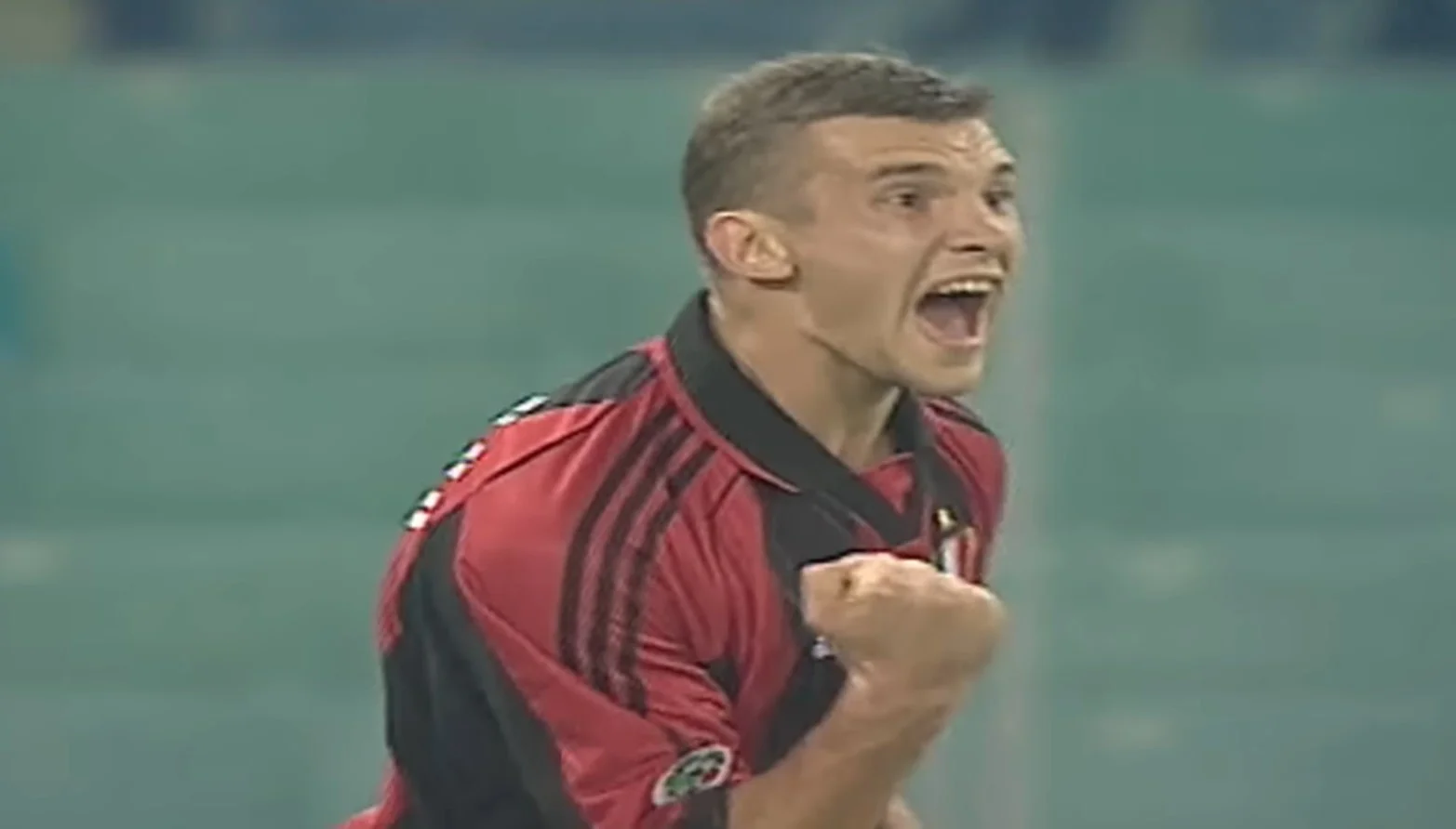 Андрій Шевченко в матчі Лаціо – Мілан (4:4)