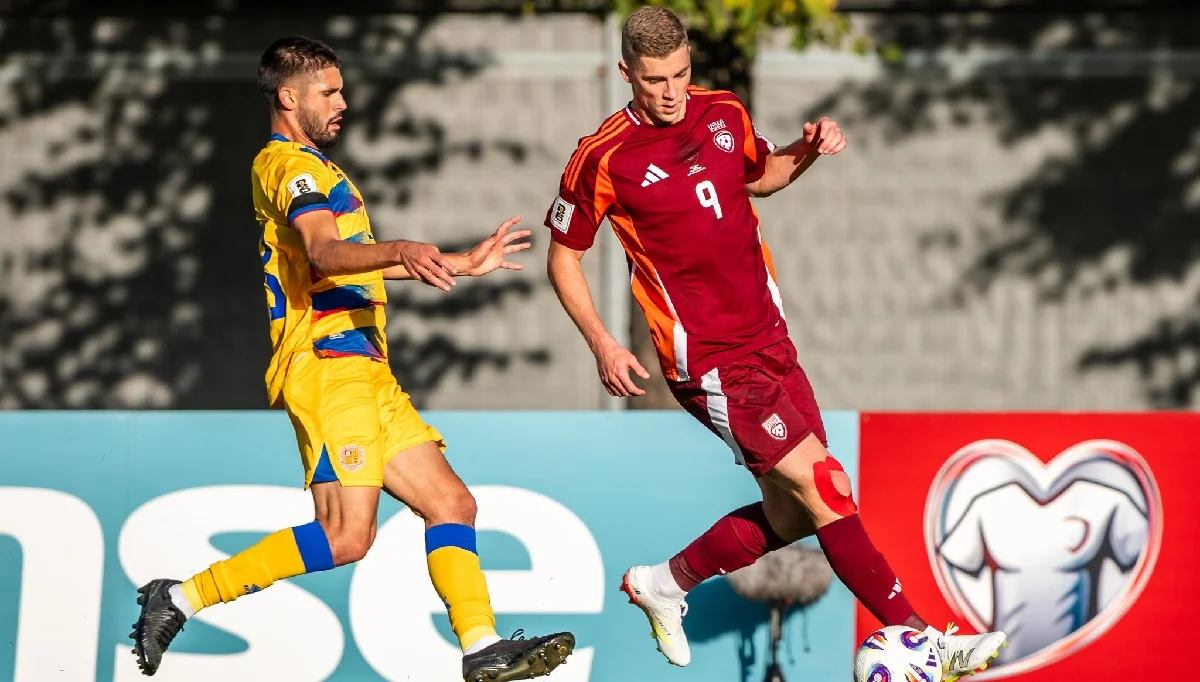 Латвия – Андорра – 2:2 / Latvijas Futbola federācija