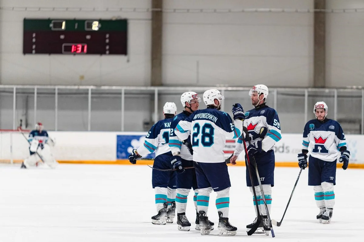 Гравці Київ Кепіталз / фото: ХК Київ Кепіталз