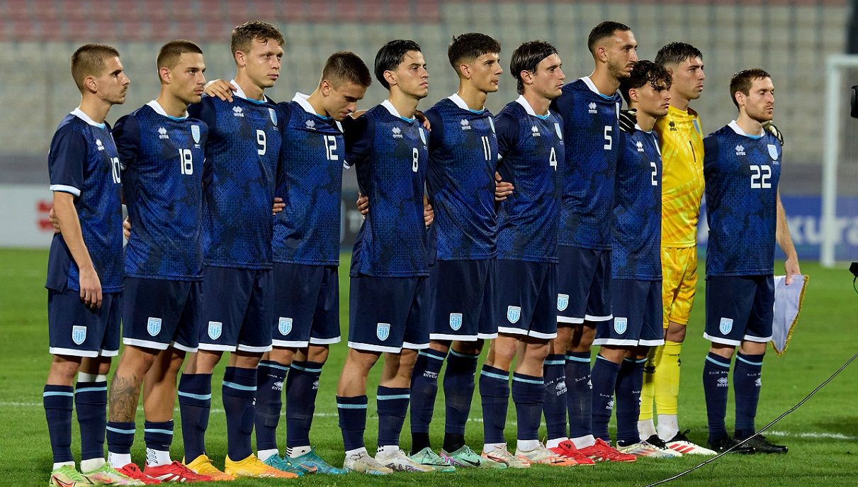 Збірна Сан-Марино / Photo by Domenic Aquilina/NurPhoto via Getty Images