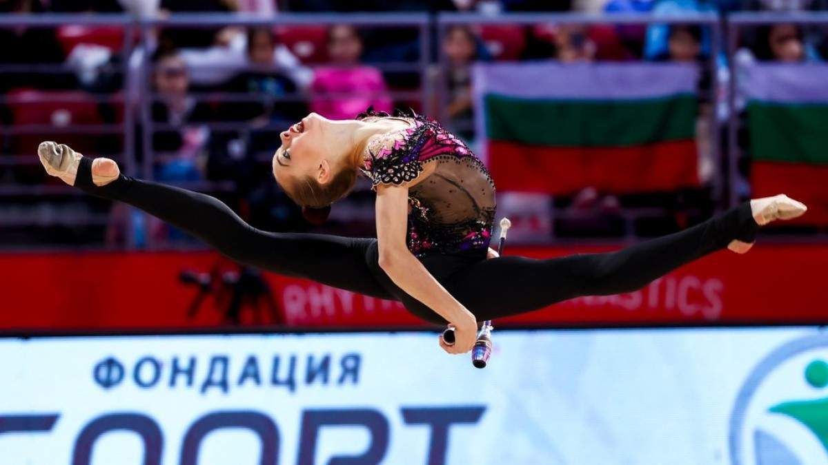 Таїсія Онофрійчук / фото: Ukrainian Rhythmic Gymnastics Federation/Марія Музиченко