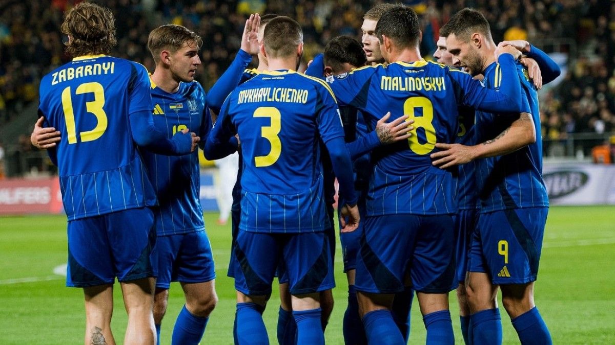 Сборная Украины / фото: УАФ
