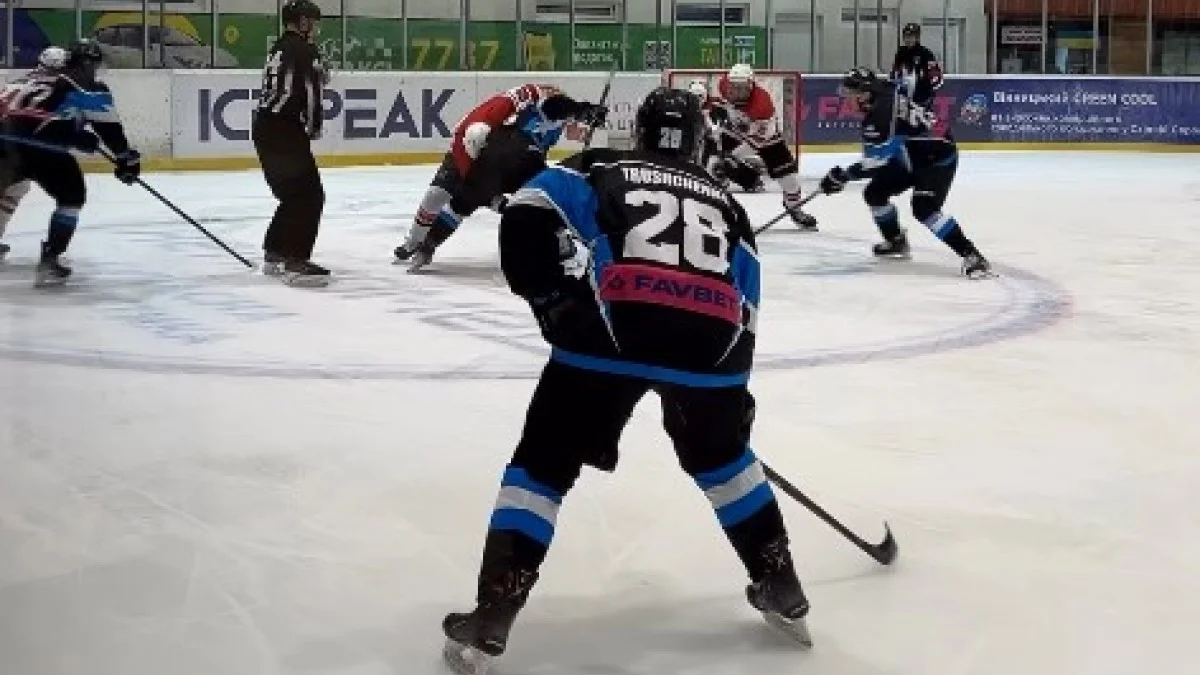 Шторм – Крижинка-Кепіталз – 5:2 / скріншот з Instagram ХК Шторм