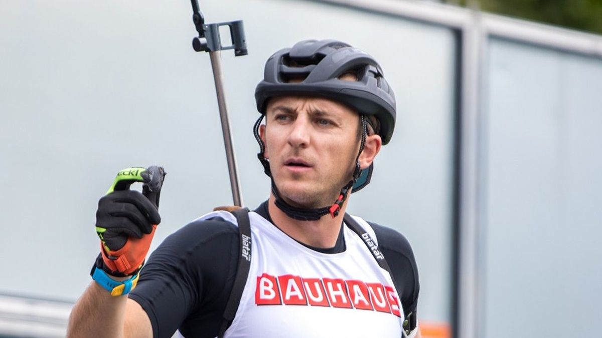 Дмитро Підручний / фото: Dmytro Yevenko / biathlon.com.ua