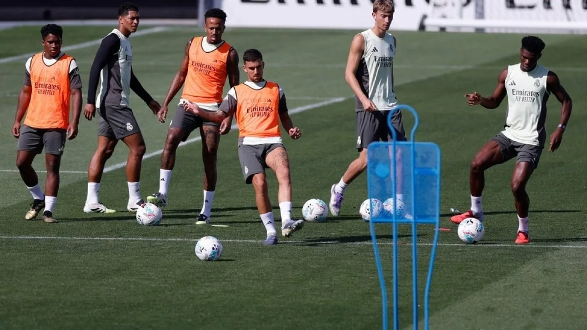Тренировка игроков Реала / EFE