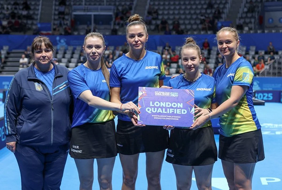 Фото к новости: Сборная Украины не прошла в полуфинал чемпионата Европы по настольному теннису – главную лицензию украинки взяли